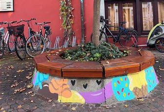 Kunstprojekt in der Innenstadt